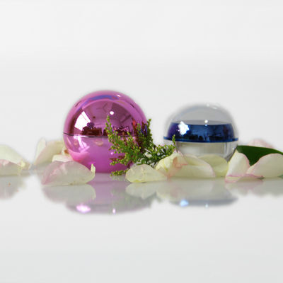 Refillable Double Wall Acrylic Cosmetic Cream Jars 50g For Skin Care Lotion Packaging