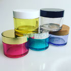Roll On Sealing 15g PET Colorful Cosmetic Cream Jars